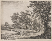 KG 04631
<br/>
Ruiter bij houten hek
<br/>
<em>Waterloo, Anthonie, (1609-1690)</em>